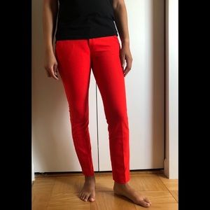 Cherry Red Pants
